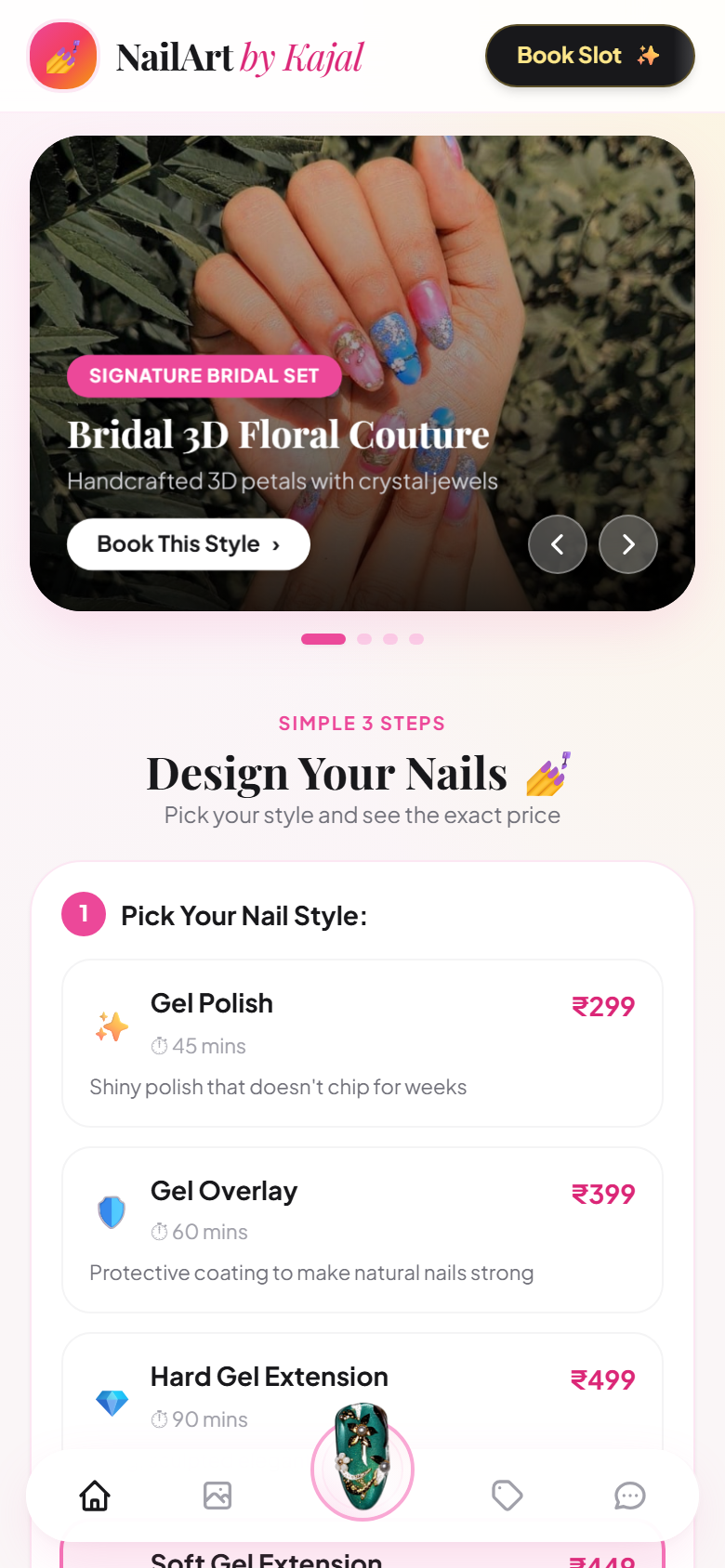 Luxury Salon & Booking
