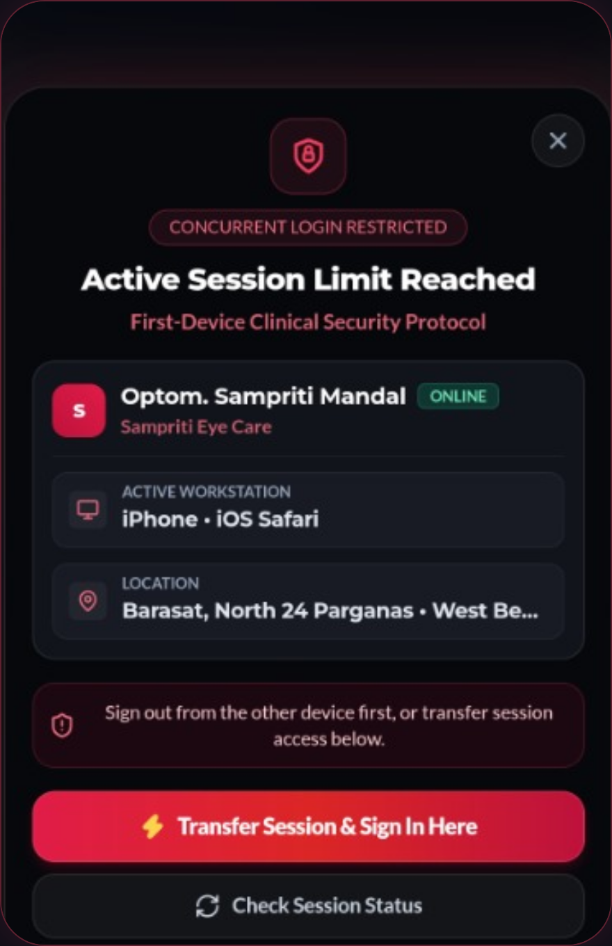 Active Session Security Shield